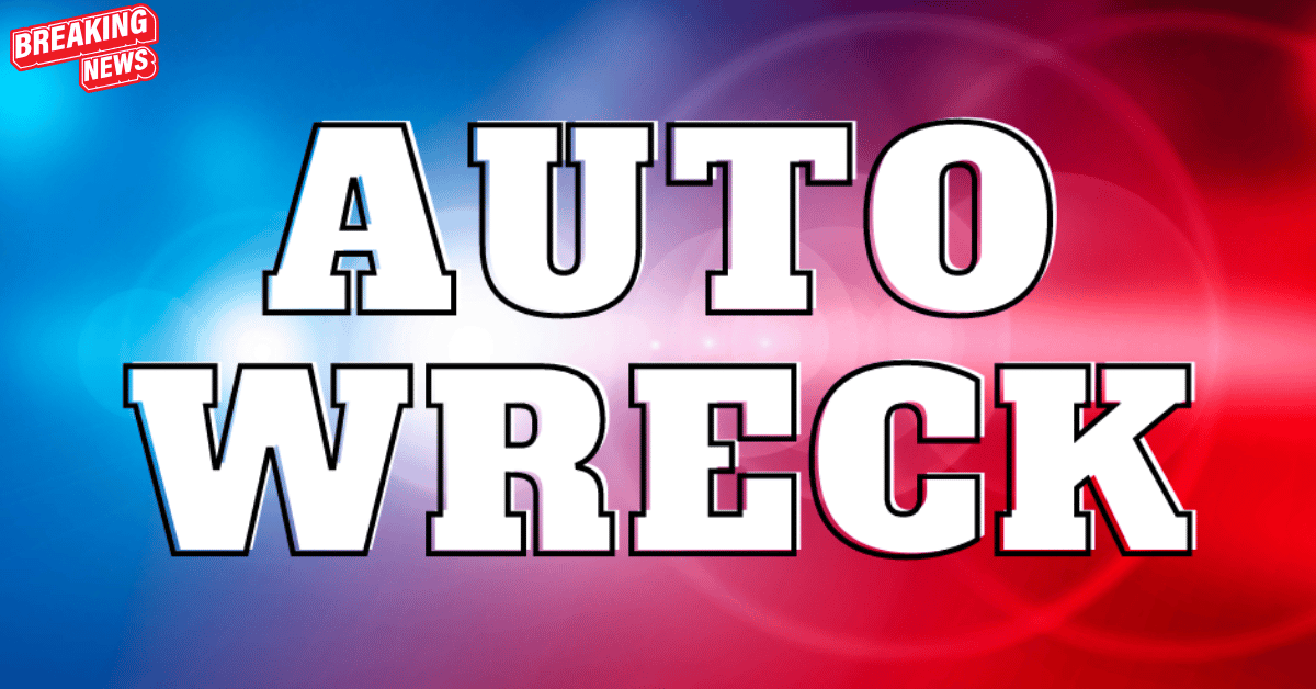 A Jamestown woman was admitted to the hospital after the collision on Tuesday morning