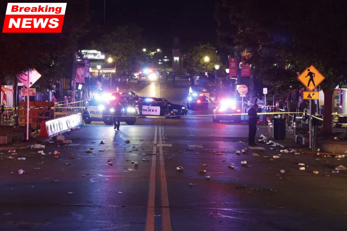 At least nine people were injured in a mass shooting near Indiana University following the 'Little 500' collegiate bike race