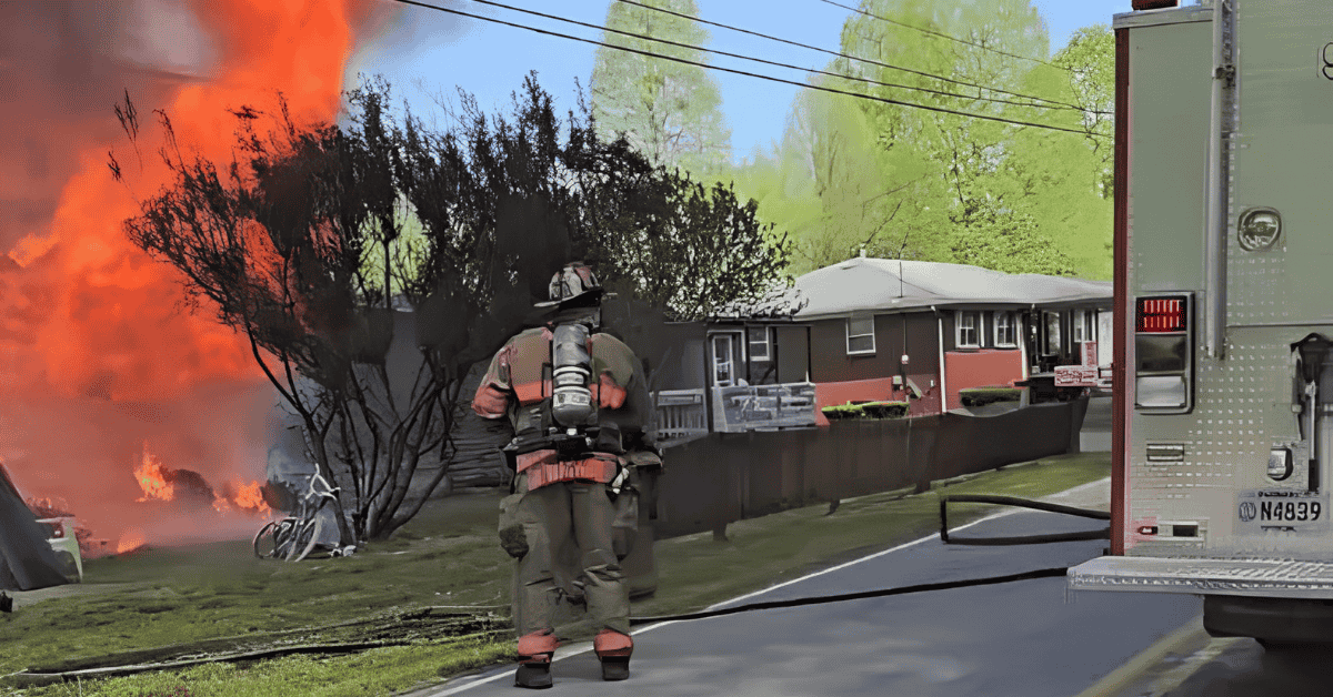 Firefighters Address the Structure Fires Close to Cloverport and Irvington