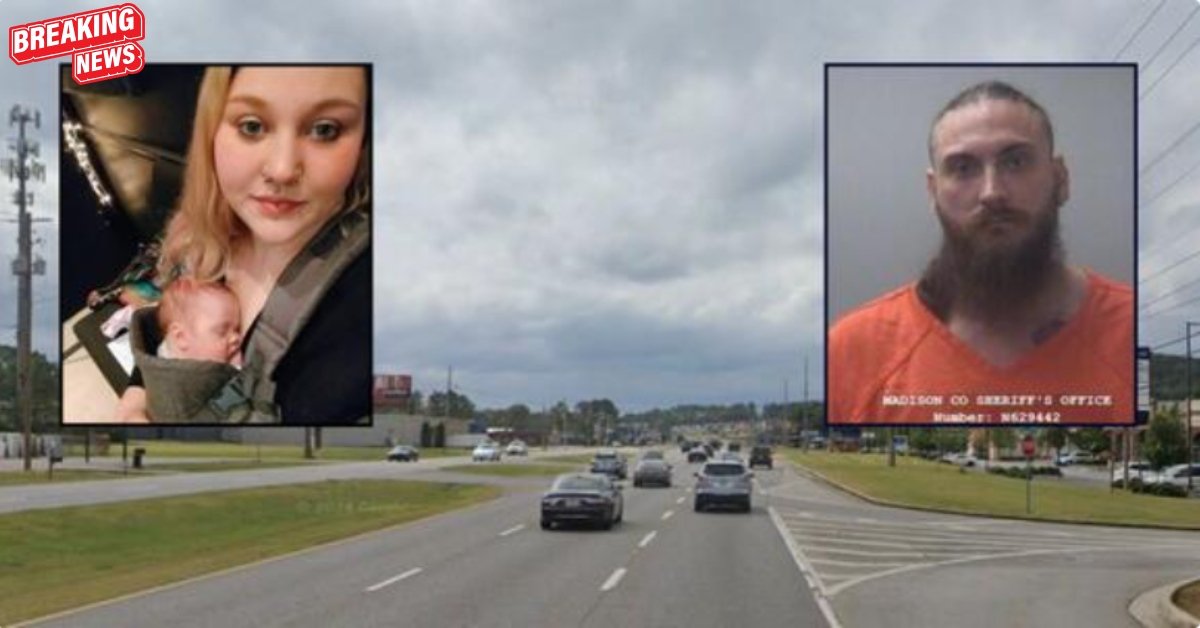 One day before the baby's mother committed suicide, the father murdered the infant on the parkway. Police officers