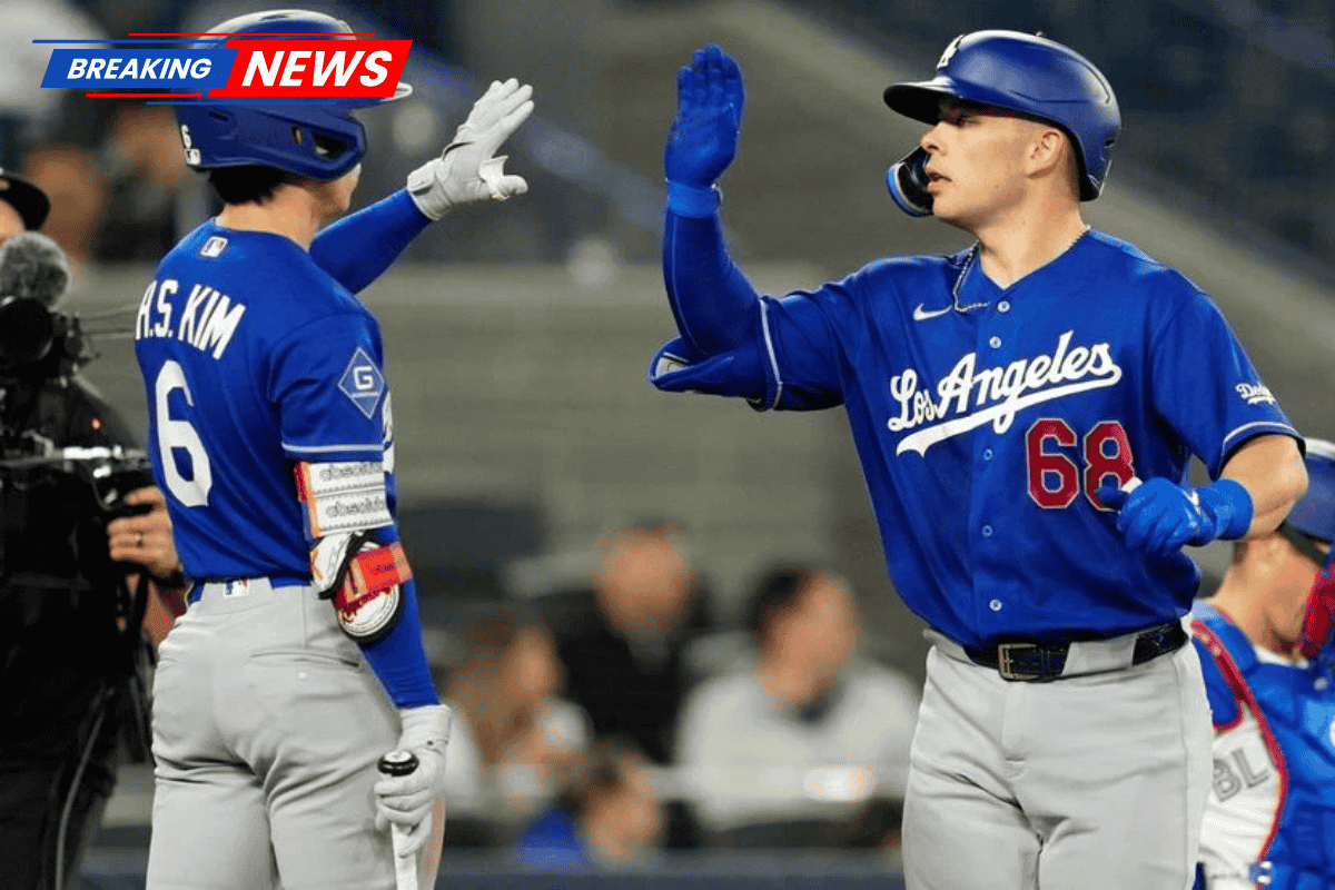 The Dodgers defeat the Blue Jays 14-2 in a World Series rematch, with Ohtani hitting two home runs