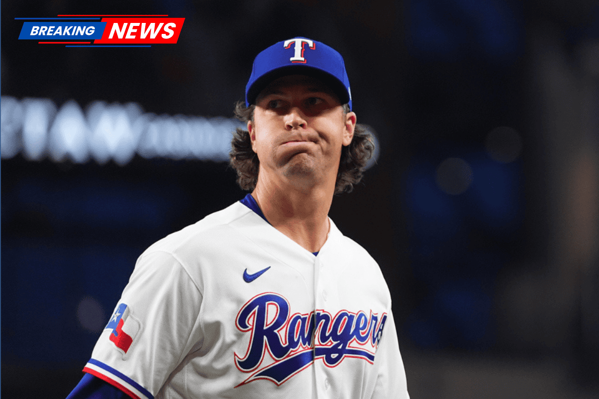 Jacob deGrom was hampered by a 'tender' knee in the Rangers' victory over the Mariners